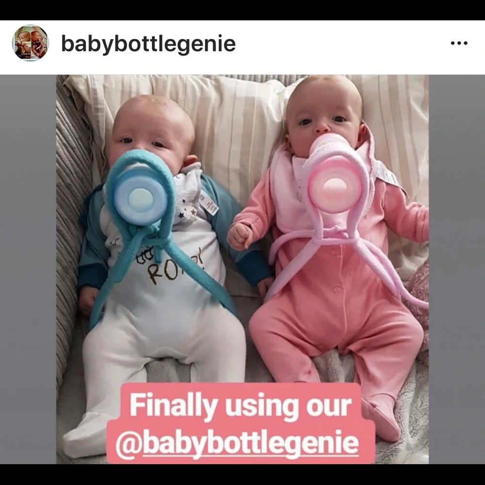 Baby Bottle Helper, Hands Free Feeding, XTRA Hand